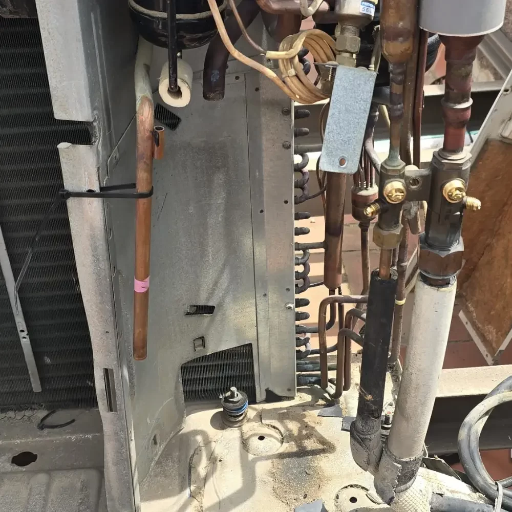 Sustitución de ventilador interno por ruido excesivo